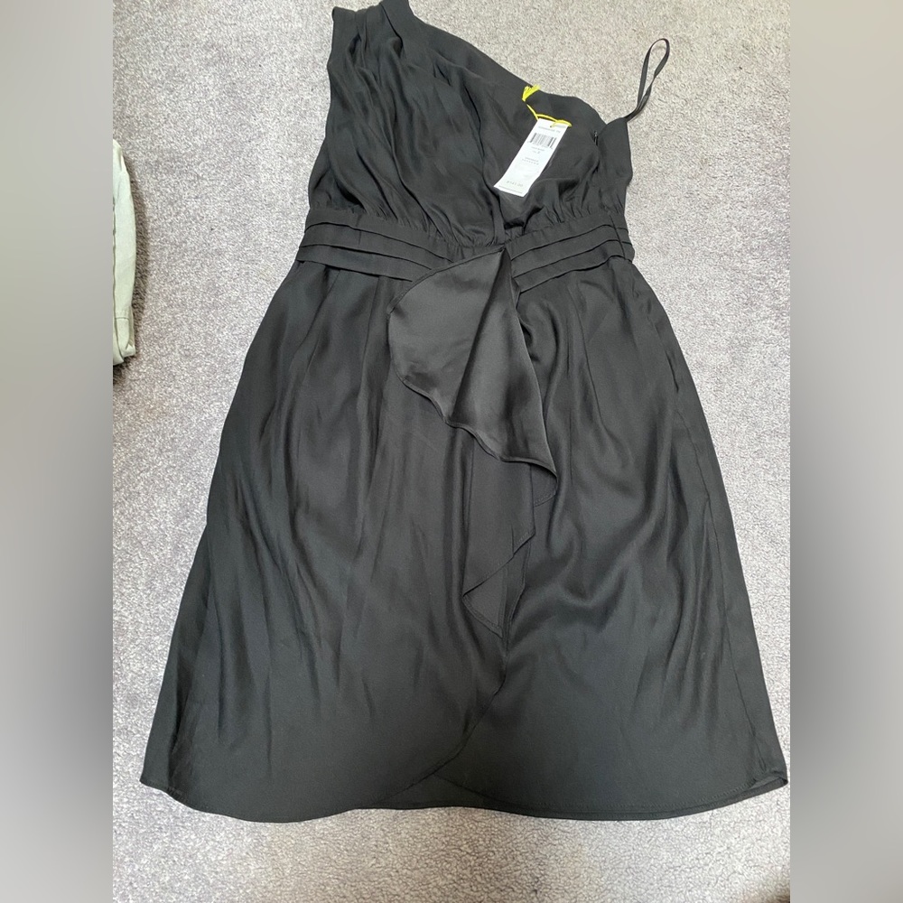 BCBG Generation one shoulder Black Dress